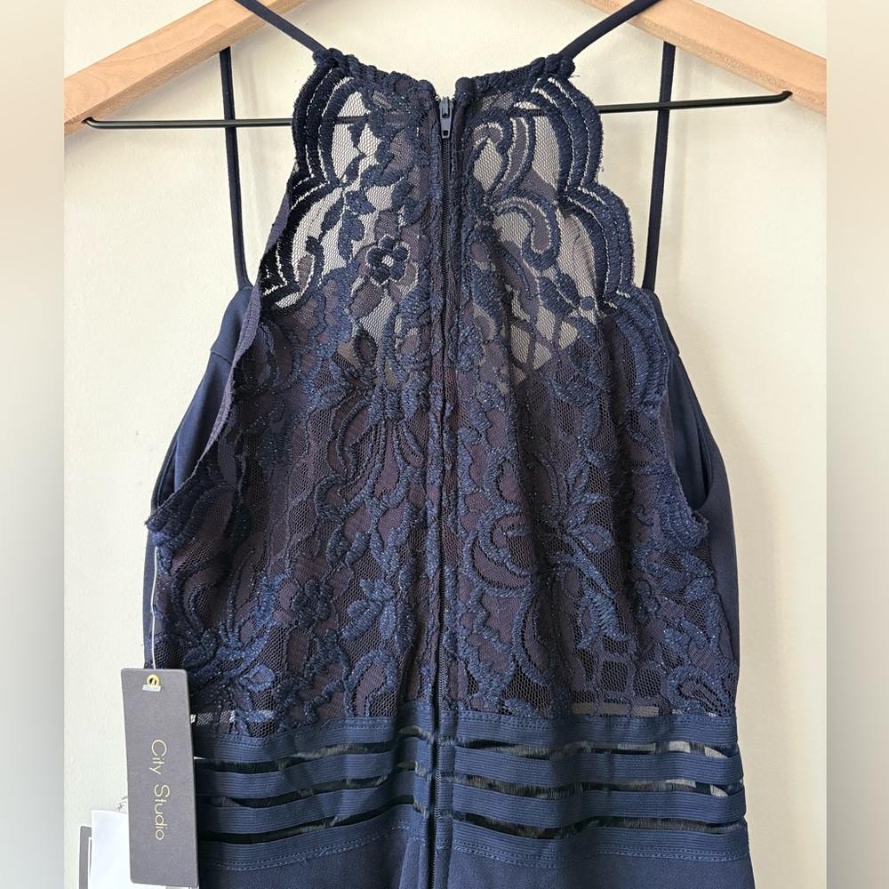 City Studio Fit and Flare Dress NWT - Picture 4 of 8